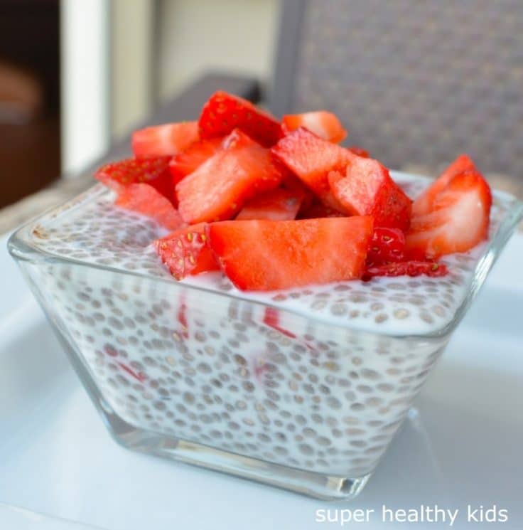 Chia Seed Champion Pudding Recipe {Healthy Dessert for Kids}. Have your kids tried it yet? What do they think?